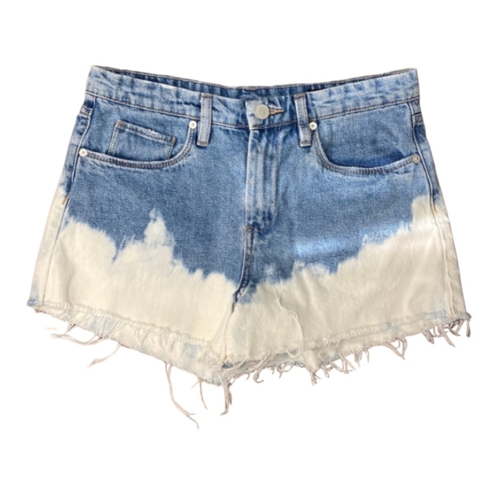 Blank Nyc Women’s The Barrow Vintage High Rise Denim Jean Shorts Size 28w